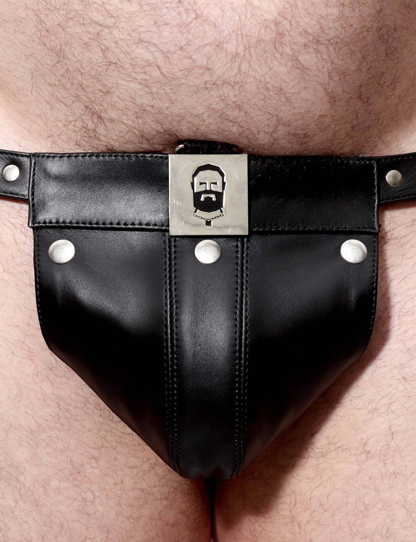 Silver Steel Thong
