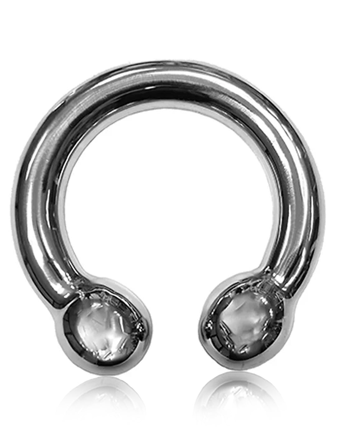 Stainless Steel Horseshoe Cock Ring