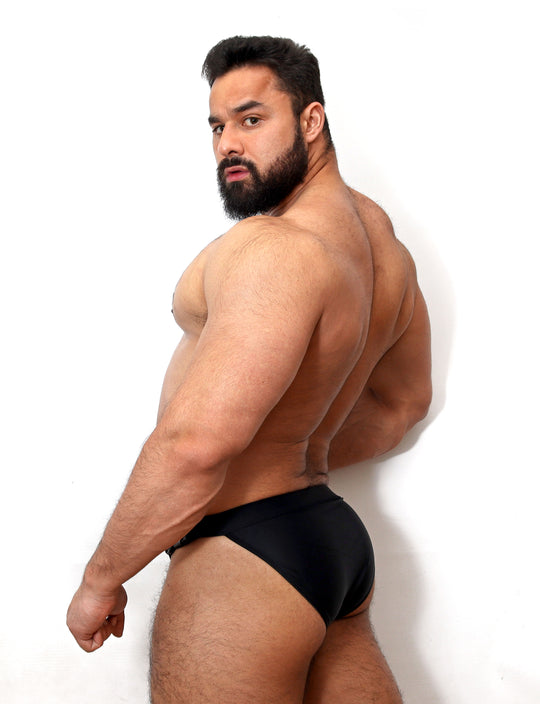Chrome Bikini - Black Hardware