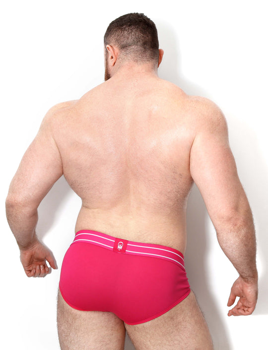 Treble Brief - Fuchsia  look