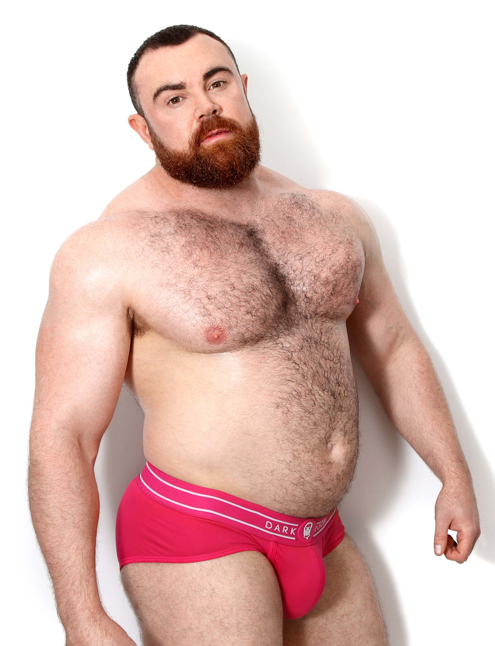 Treble Brief - Fuchsia  look