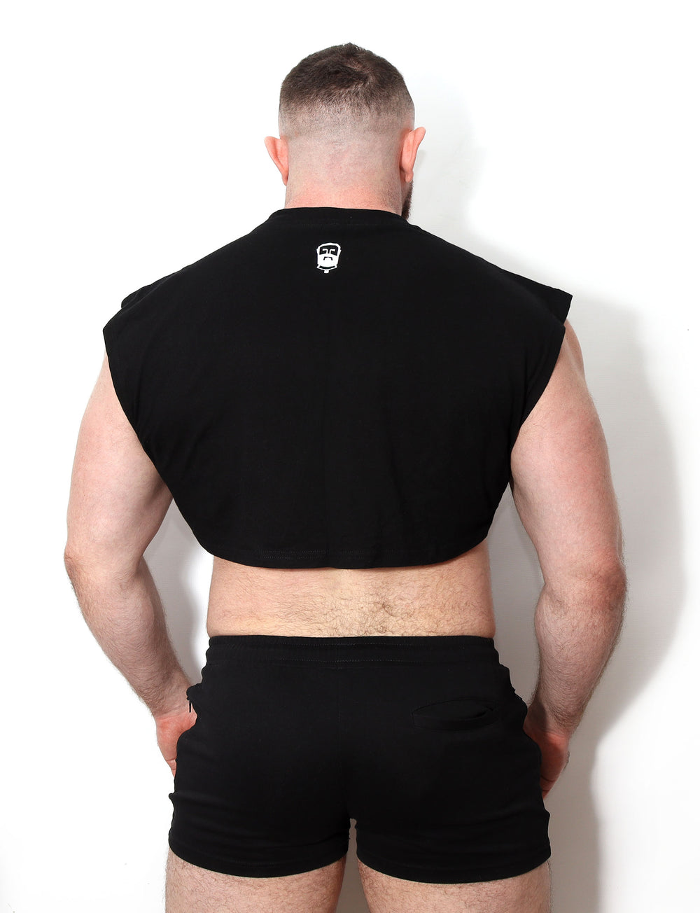 Burly Crop Top - Black