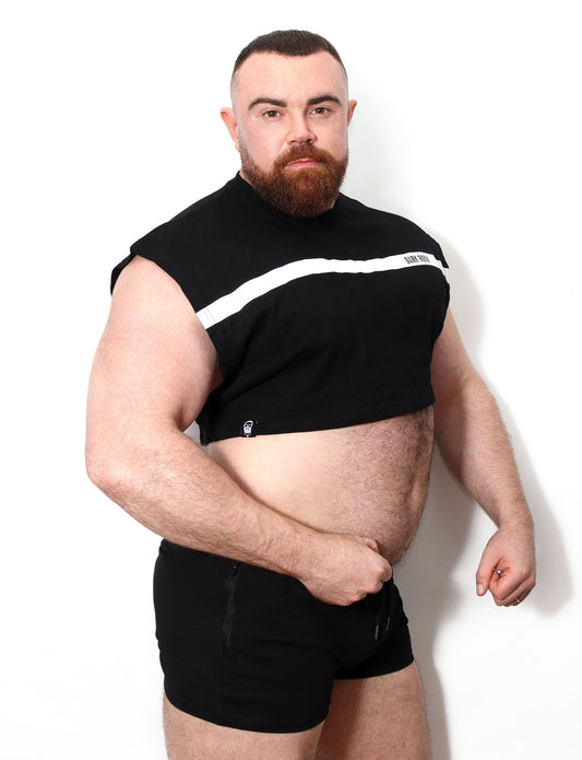 Burly Crop Top - Black