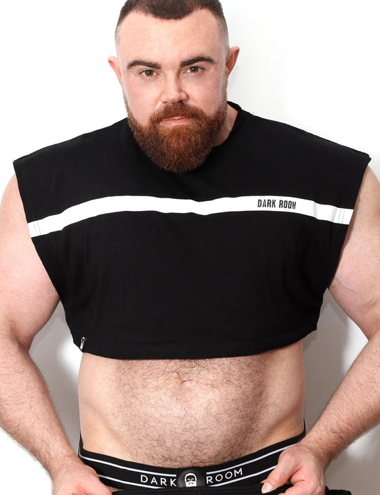 Burly Crop Top - Black