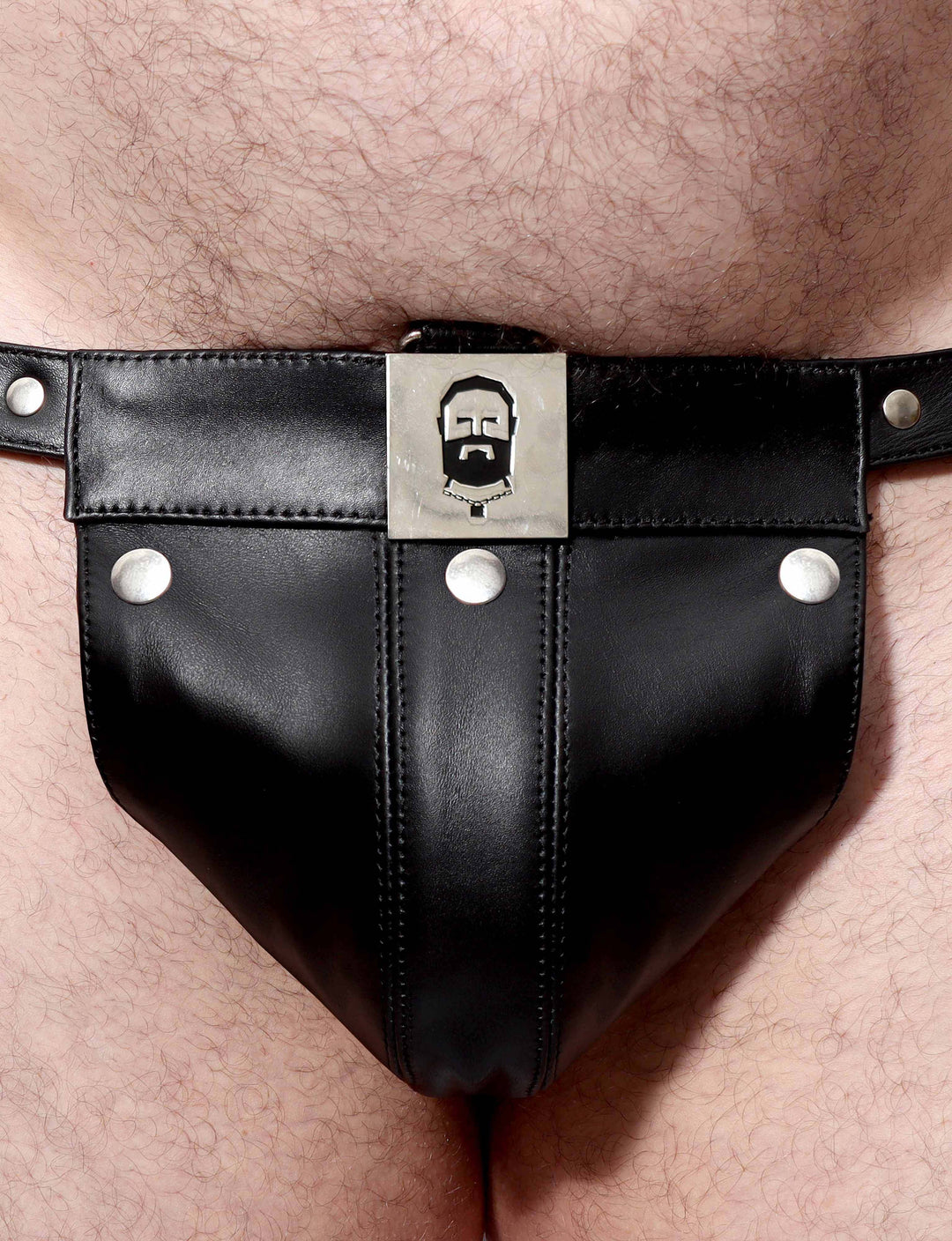 Black Steel Jockstrap