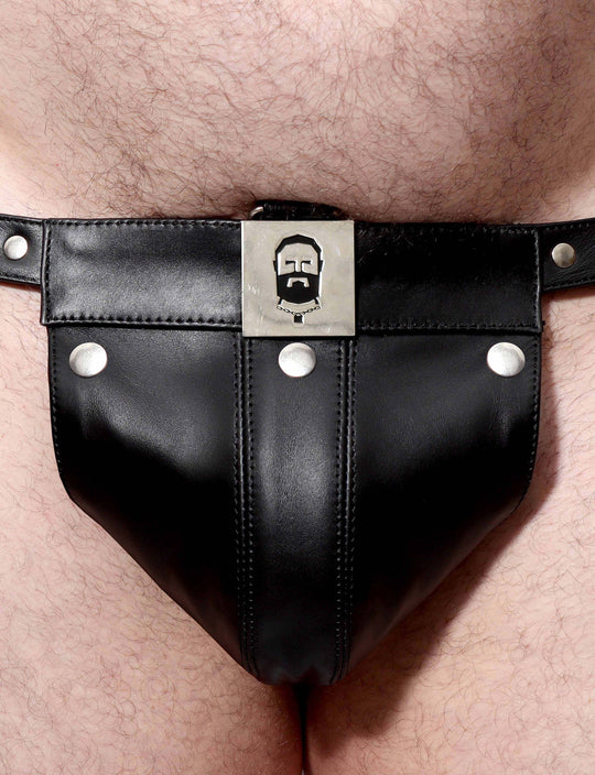 Black Steel Jockstrap