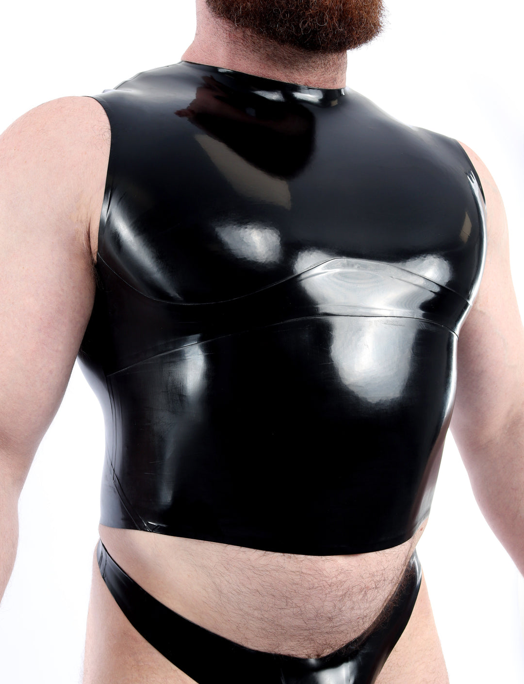 Contour Crop Top - Black