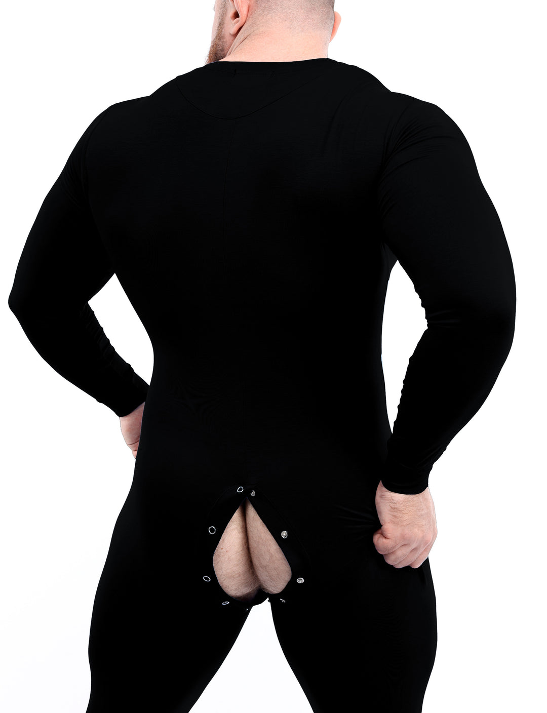 Easy Access Onesie - Black
