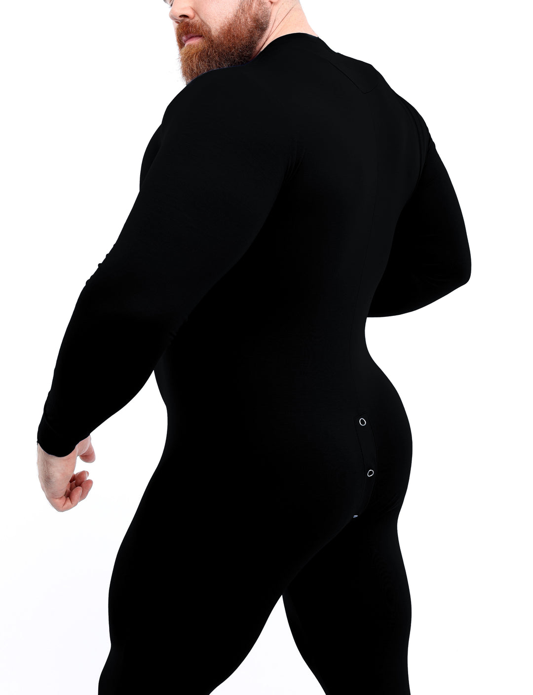 Easy Access Onesie - Black