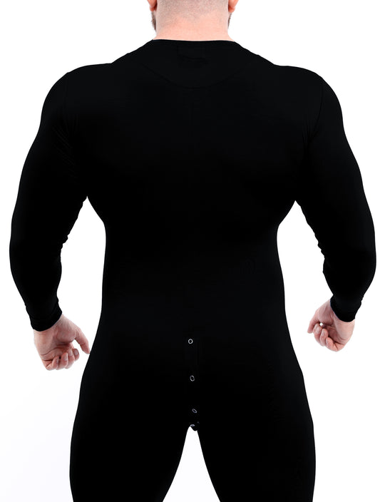 Easy Access Onesie - Black