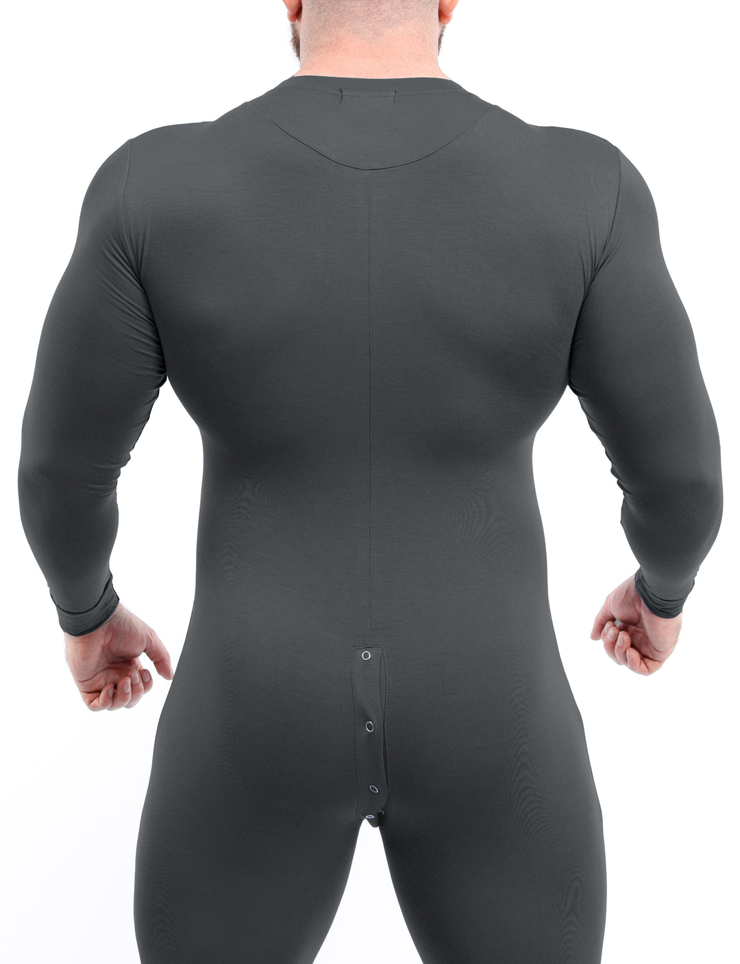 Easy Access Onesie - Grey