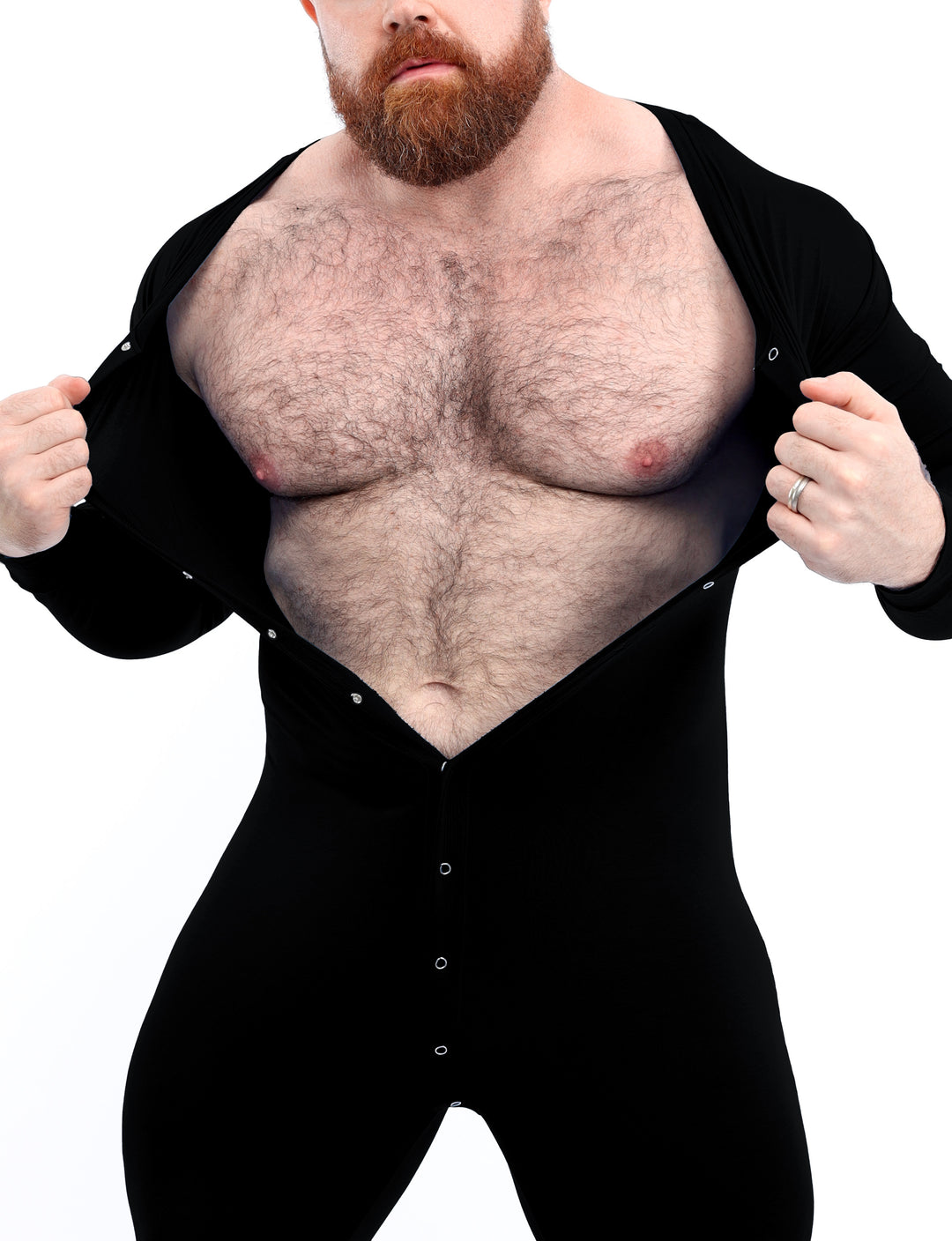 Easy Access Onesie - Black