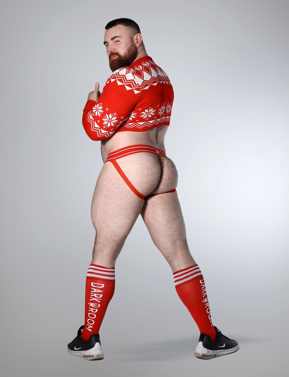 Christmas Crop Top Look - Jock