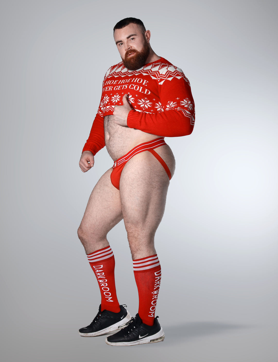 Christmas Crop Top Look - Jock
