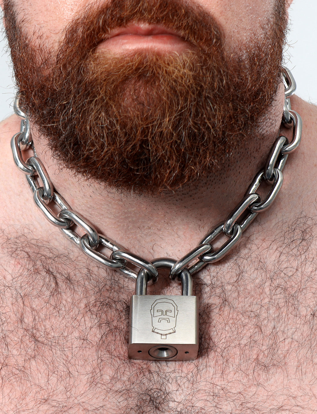 Sleek Padlock Necklace