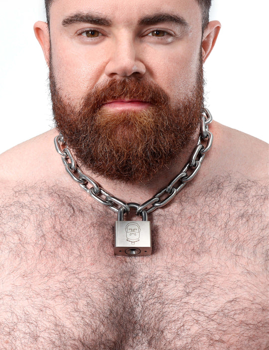 Sleek Padlock Necklace