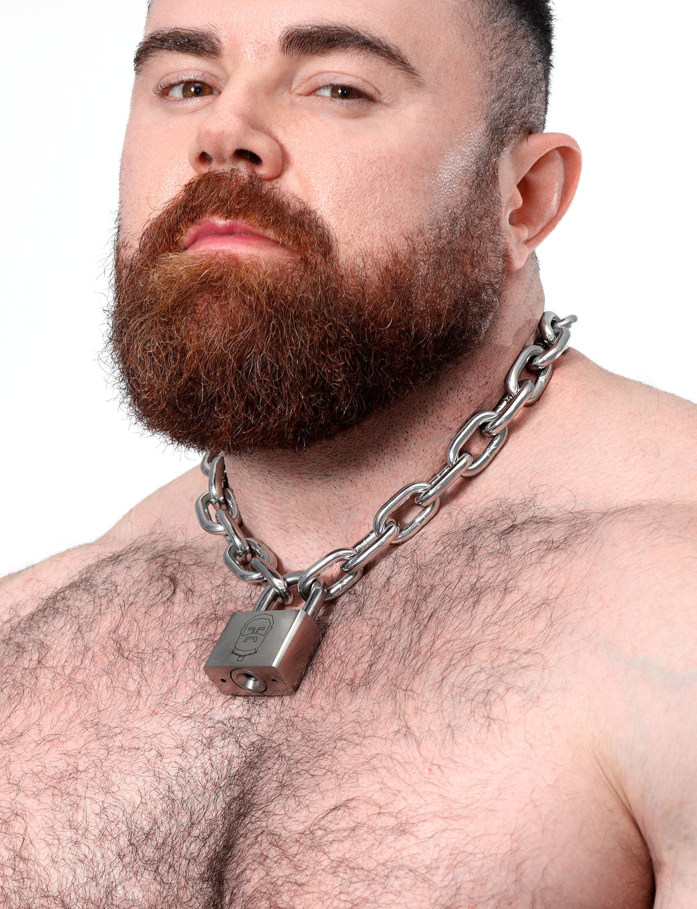 Sleek Padlock Necklace