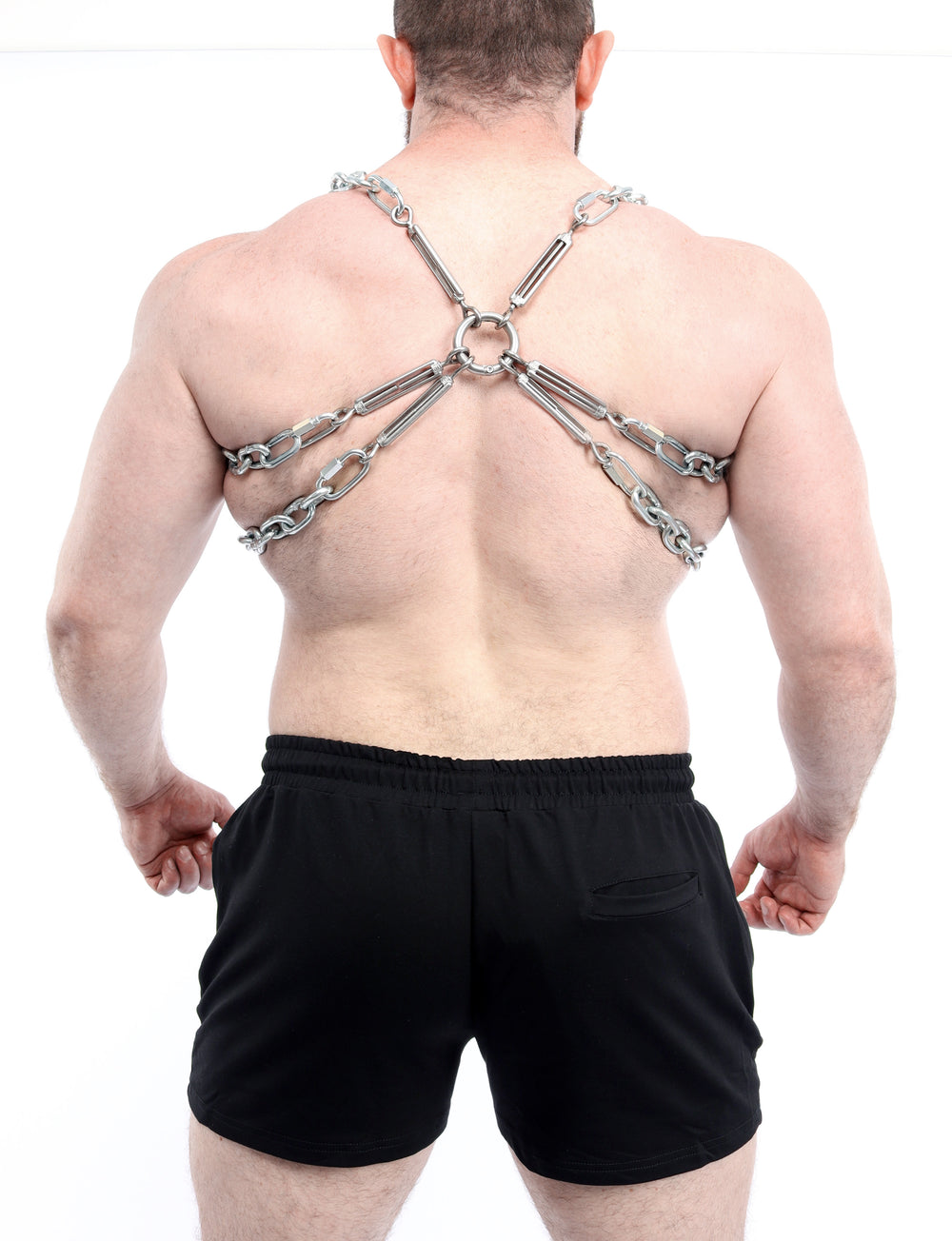 Single Folsom Harness - Silver