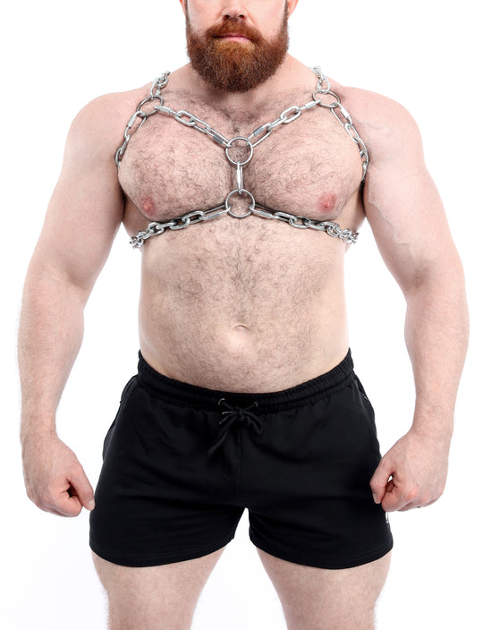 Single Folsom Harness - Silver