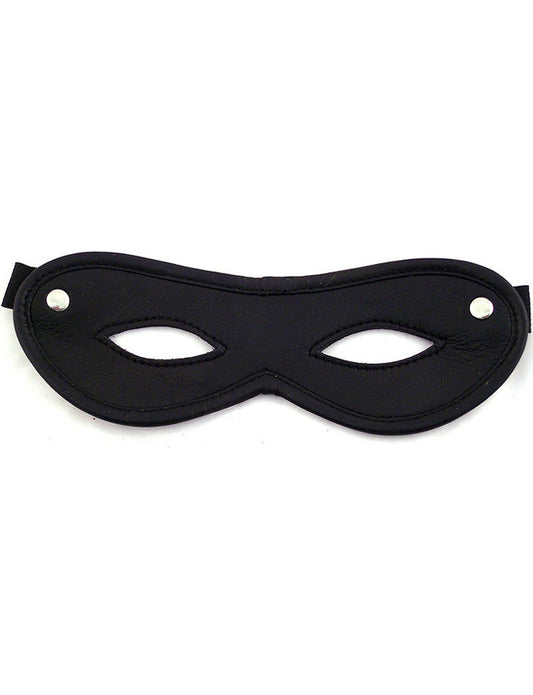 Real Leather Open Eye Mask