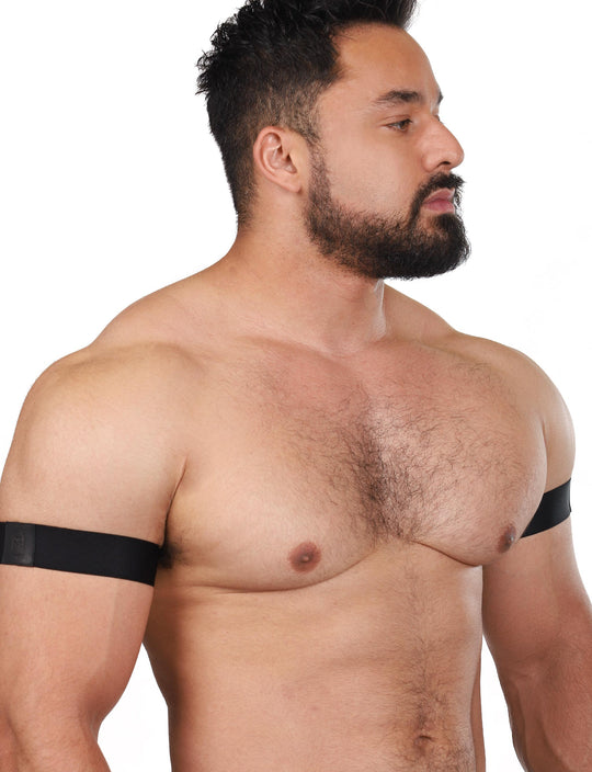 Elastic Armbands - Black (2 set)