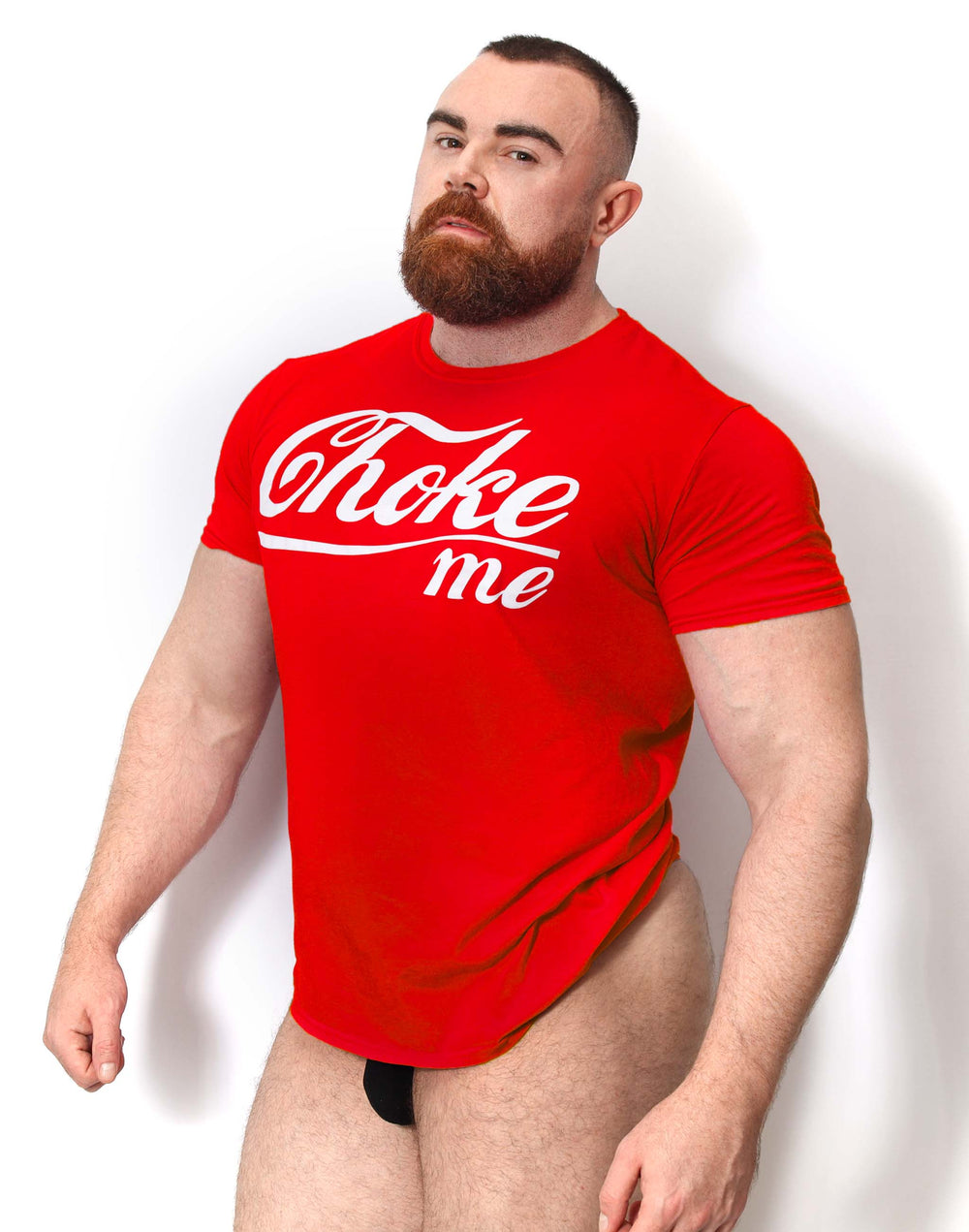 Choke Me, Red - T-shirt